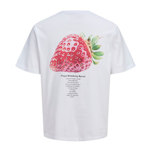 Extra Small: Jack & Jones Tee 'Frozen Strawberry Special'