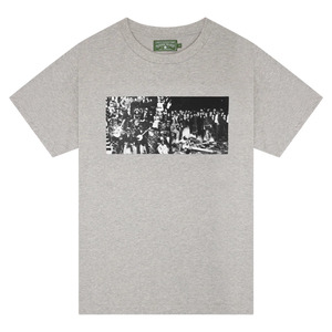 Denim Tears Black Entertainment Tee 'Heather Grey'