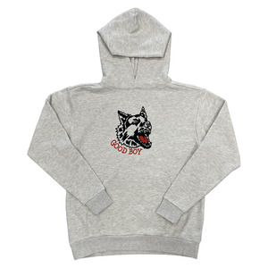 Hoodies: Market Studios He Wont Bite Hoodie 'Grey'