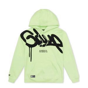 Hoodies: Geedup Hoodie Handstyle 'Pastel Green'