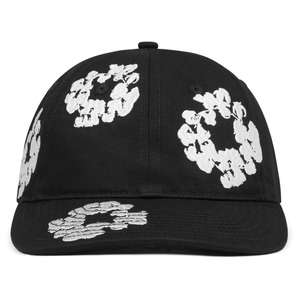 Hats: Denim Tears The Cotton Wreath Cap 'Black'