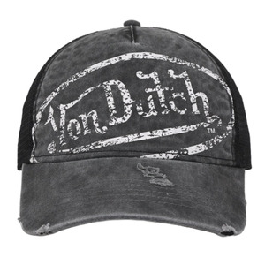 Hats: Von Dutch Snapback Trucker 'Washed Grey'