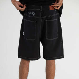 Crate Denim Shorts 'Aged Black'