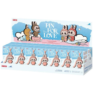 670 Cyber Monday: Pop Mart Labubu The Monsters Pin for Love Series Vinyl Plush Pendant (N-Z) Sealed Case