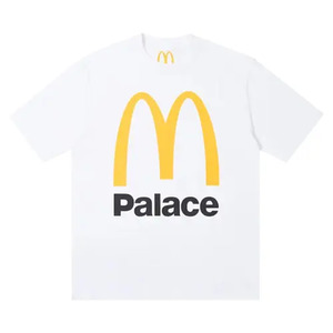 Palace x McDonald's Logo Tee 'White'