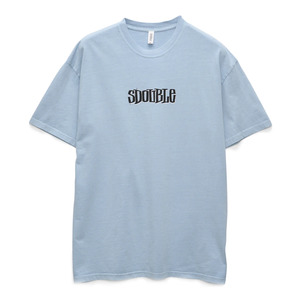 S Double: S/Double Pintails Tee 'Washed Blue'