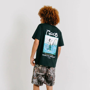 Crate x Willie The Waiter Waders Tee 'Pine'