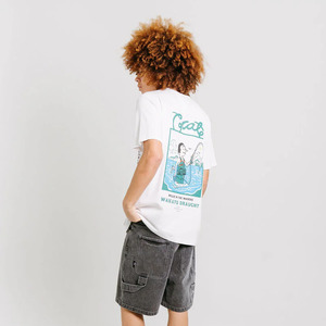 Crate x Willie The Waiter Waders Tee 'White'
