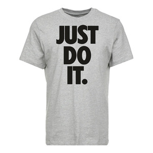 New Arrivals: Nike Just Do It Block Tee 'Grey'