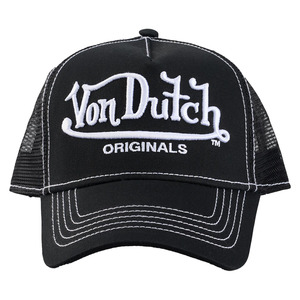 Von Dutch Big Signature Trucker Cap 'Black'