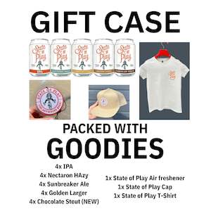 Merchandise: Gift Case - 20 Mixed Cans + Merch