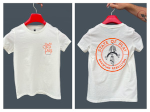 Merchandise: Cream T shirt (Women's)