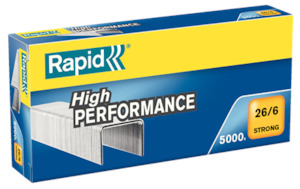 Products: Rapid Strong Staples 26/6 - STATIONERY CITY