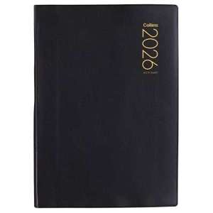 Collins Diary A51P Black 2026 - Stationery City Office & School Supplies NZ