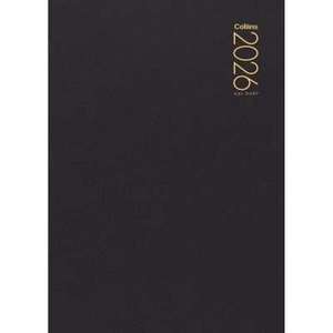 Products: Collins Diary A43 Black 2026 - Stationery City Office & School Supplies NZ