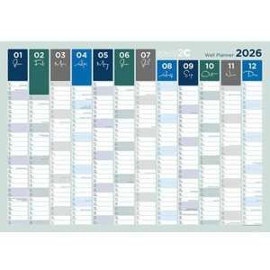 Wall Planner 2026 12 Month Double Sided 700mm X 990mm - Laminated - Stationery C&hellip;