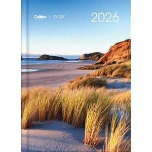 Diary Collins A51 Coastal Scenes 2026 - Stationery City Office & School Supplies NZ