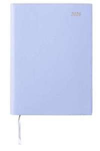 Products: CUMBERLAND 2026 SOHO DIARY A4 DAY TO A PAGE DUSTY BLUE - Stationery City Office & School Supplies NZ