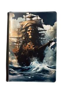Ghost Ship - Reusable Notebook, Ghosts, Pirates, Ships, Stormy