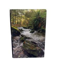 Reusable Notebook Covers: Mountain Stream - Reusable Notebook, Country, Water