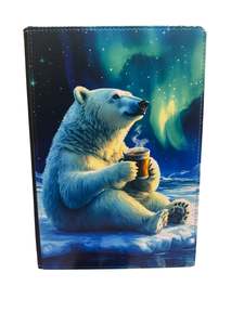 Reusable Notebook Covers: Polar Bear - Reusable Notebook, Animal, Southern Lights