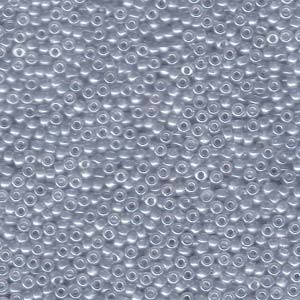 Size 11 Miyuki Seed Beads: Size 11 Seed Bead, Grey Lustre (10gm)