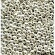 Size 6 Seed Bead, Galvanised Silver (10gms)