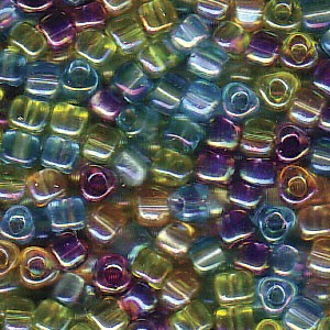 Size 8 Miyuki Tri Beads: Size 8 Tri Bead Mix, Prarie (10gms)