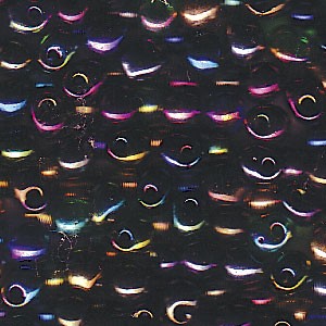 4x3mm Miyuki Drops: 4x3mm Drop Bead Mix, Heavy Metals (10gms)