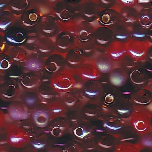 4x3mm Miyuki Drops: 4x3mm Drop Bead Mix, Vineyard (10gms)