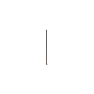 Earring Components: Headpin, Black, 40mm, 24ga (5gms/47pcs)