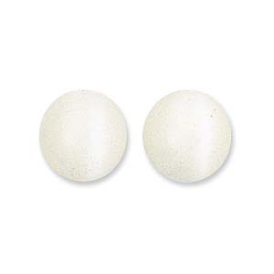 Catseye Beads: Catseye, White, 6mm (20pcs)