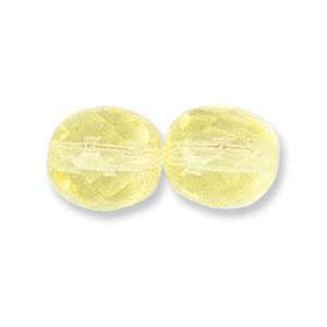 Faceted Czech Glass: Czech Glass Facet, Jonquil (4, 6 or 8mm)