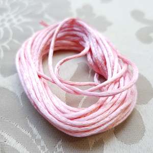 Satin Cord: Satin Cord, Pink, 2.0mm (5m)