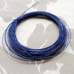 Clearance Stock Updated 27 08 20: Flexible Beading Wire, Royal Blue, 7 Strand, 0.46mm (5m)