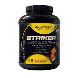 Protein: Stealth Striker - Premium Whey Concentrate & Whey Isolate Protein