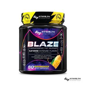 Stealth Blaze - Extreme Thermogenic Fat Burner & Focus Boost - 60 Servings