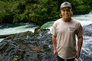 O.G Logo Khaki T-shirt