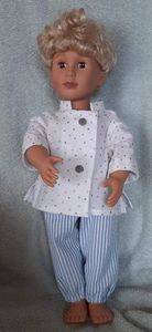 Products: Chef outfit, fits 46cm doll