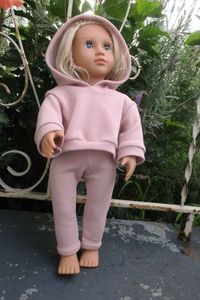 Products: Pink hoodie and leggings, 46 cm doll