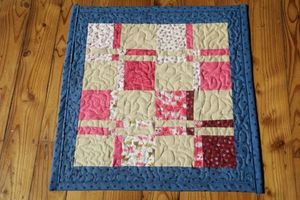 Quilt, disappearing 4 patch 5