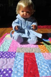 Quilt, Rail Fence 1