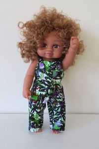 Products: Overalls, green/black/purple, fits 30cm doll