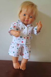 Products: Doll pajamas, stars, 38cm doll