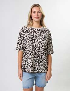 Tops: Porter Tee Leopard - Leopard
