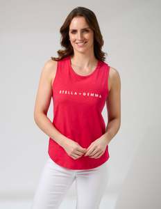 Tops: Everyday Tank Icon - Raspberry