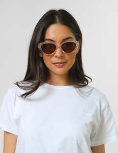 Eyewear: Sahara Sunglasses - Light Trans Cream