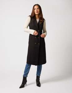 Jackets: Plum Coat - Black