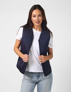 STELLA ESSENTIALS Vesta Vest - Navy