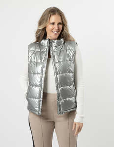 STELLA ESSENTIALS Colton Puffer - Silver